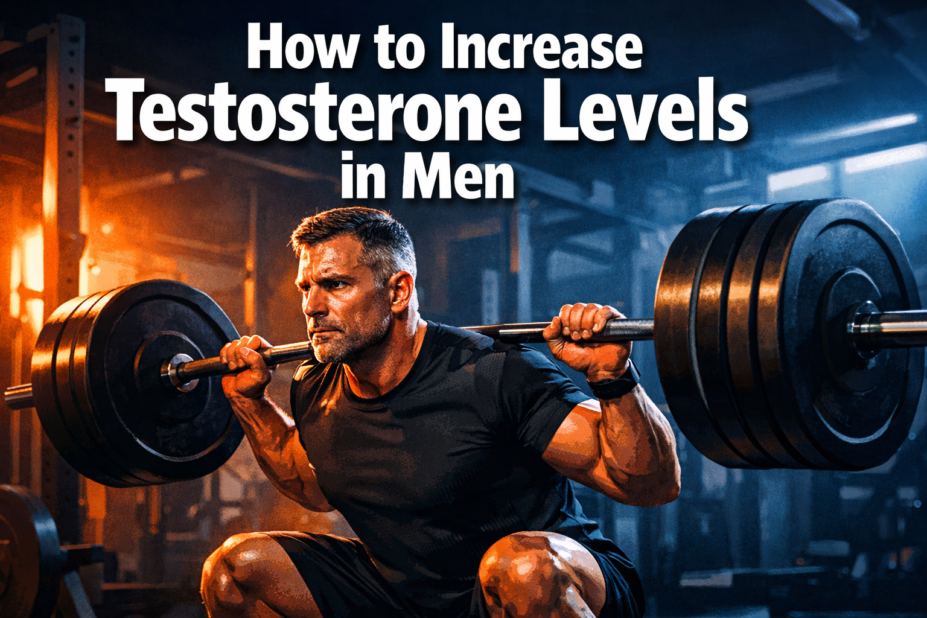 How to Increase Testosterone Levels in Men