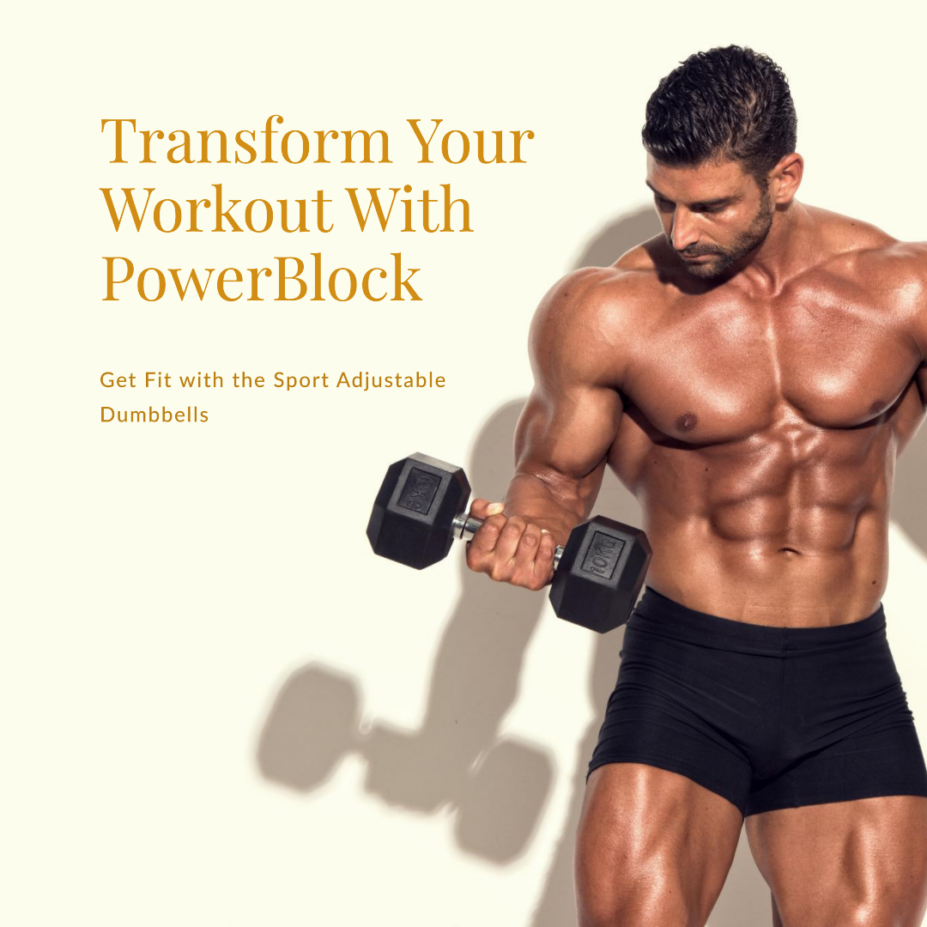 PowerBlock Sport Adjustable Dumbbells