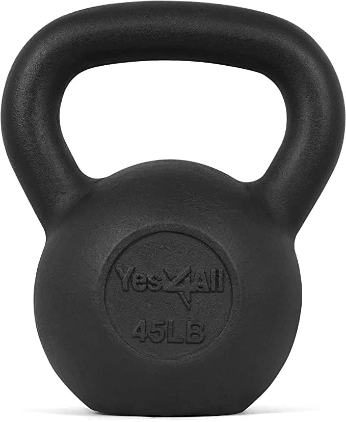 Yes4All Kettlebell Solid Smooth Adjustable/Cast Iron/Rubber Base Review