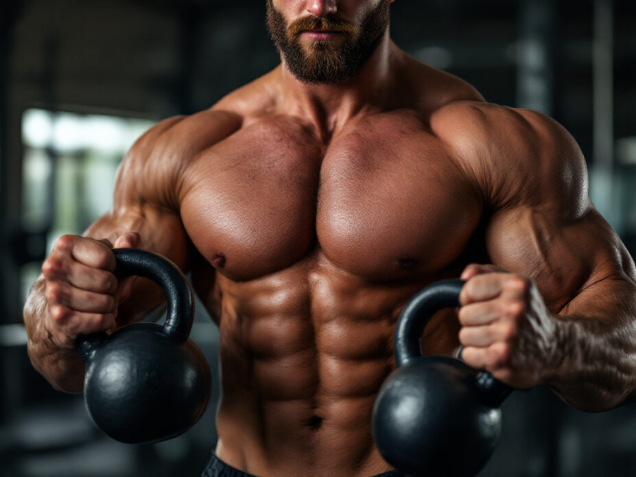 Kettlebell Pectoral Workout