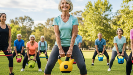 Kettlebell Workouts For Seniors