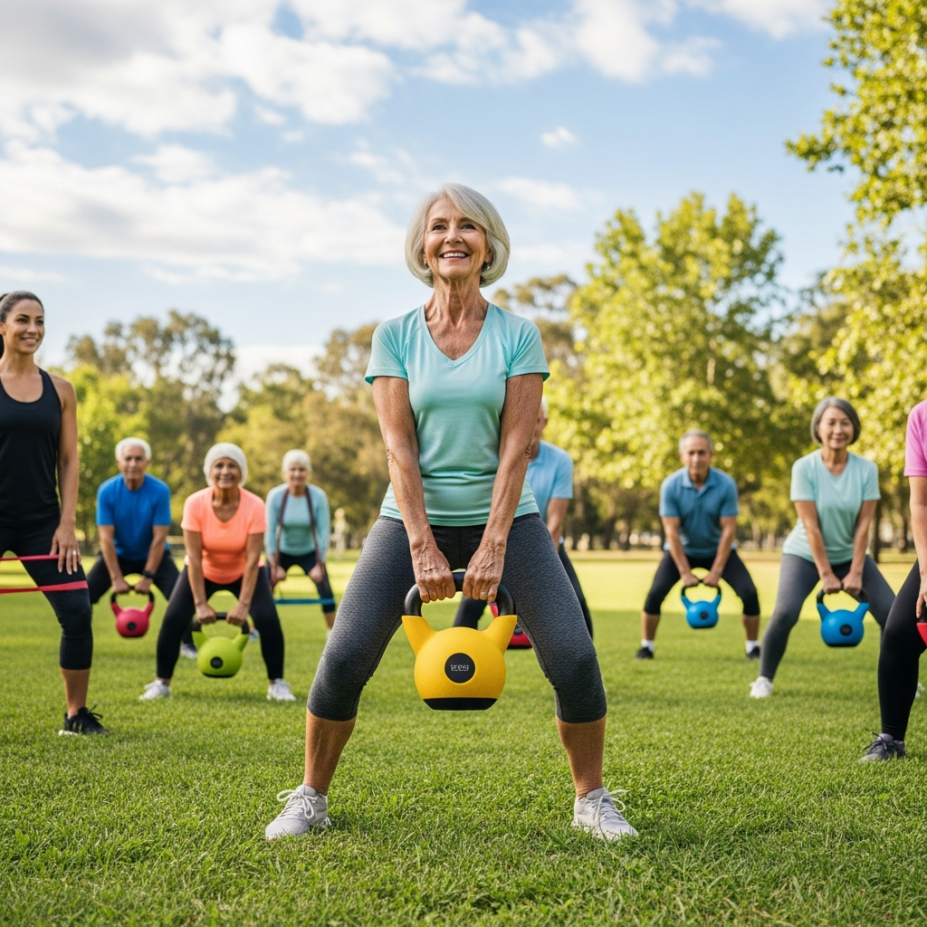 Kettlebell Workouts For Seniors