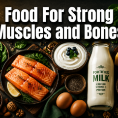 Food For Strong Muscles and Bones