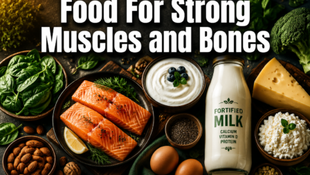 Food For Strong Muscles and Bones