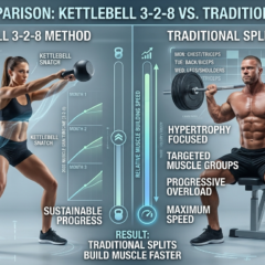 Kettlebell 3-2-8 vs Traditional Splits: Which Builds Muscle Faster in 2026?