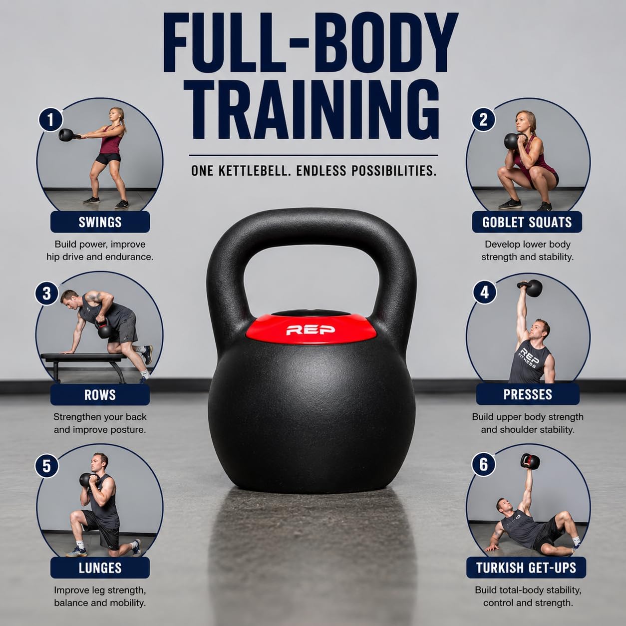 Rep Fitness Adjustable Kettlebell 24kg 2026 Rep Fitness Adjustable Kettlebell 24kg