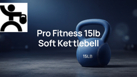 Pro Fitness 15lb Soft Kettlebell Blue