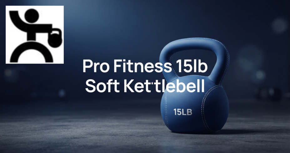 Pro Fitness 15lb Soft Kettlebell Blue